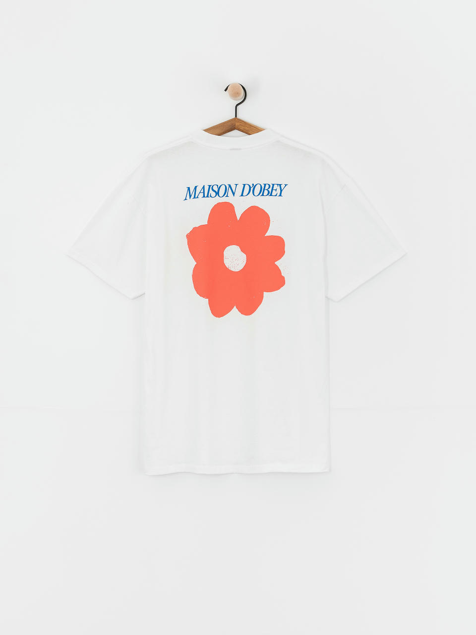 Тениска OBEY Maison D'Obey (white)