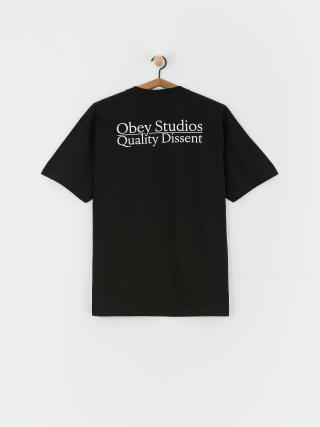 Тениска OBEY Studios Quality Dissent (black)