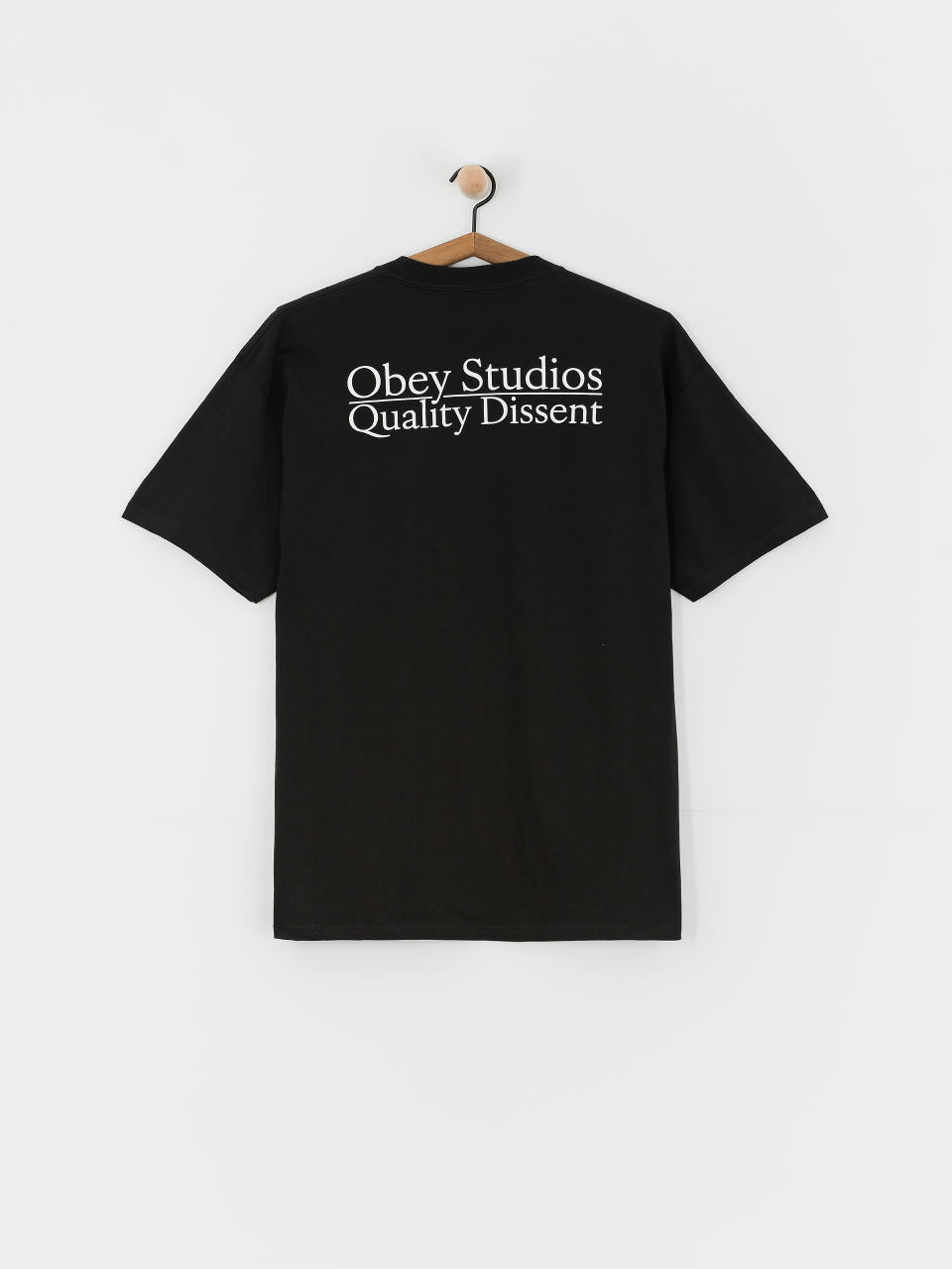 Тениска OBEY Studios Quality Dissent (black)