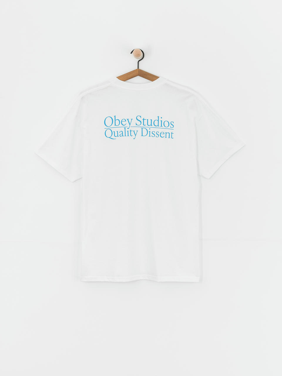 Тениска OBEY Studios Quality Dissent (white)