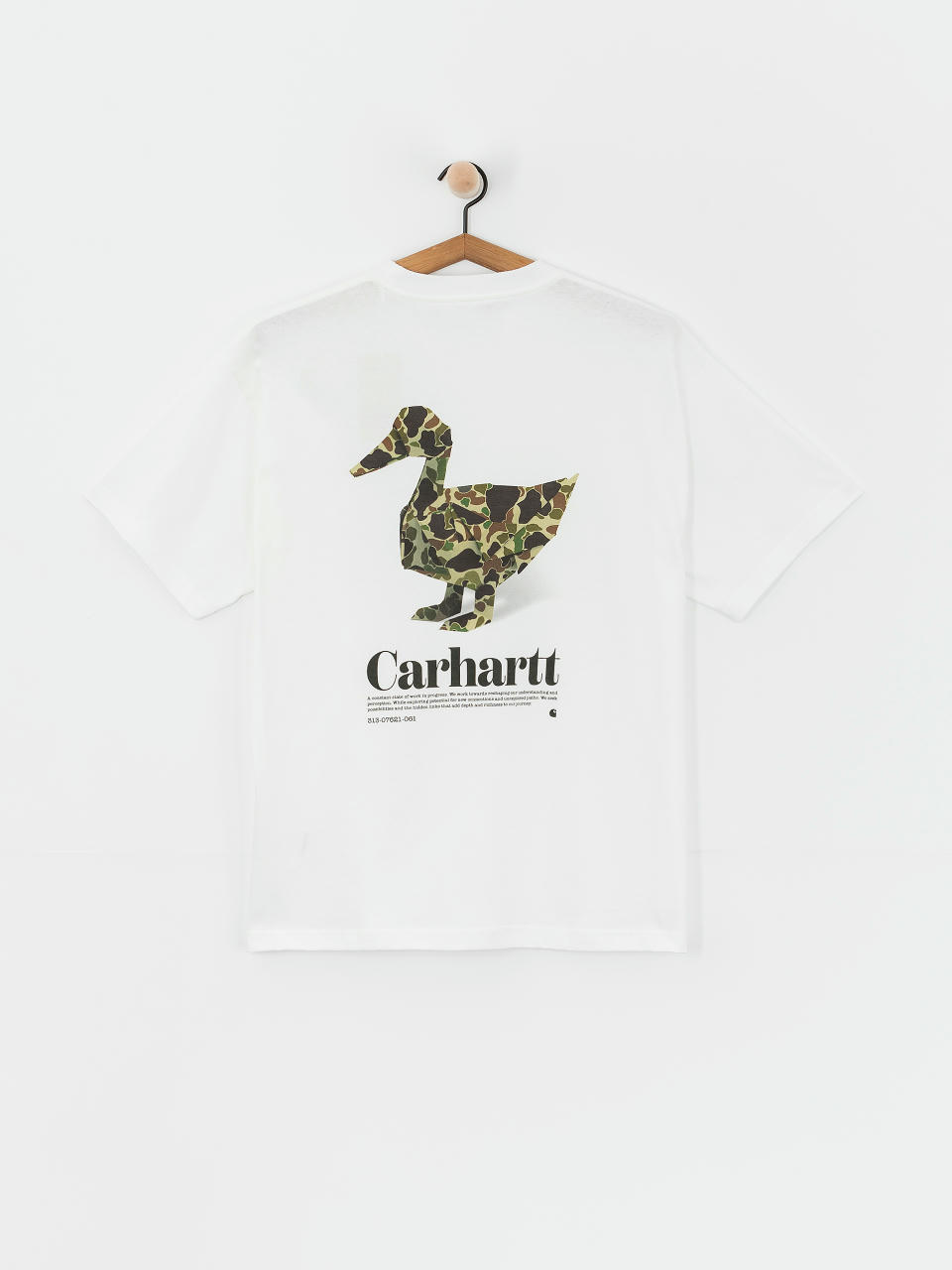 Тениска Carhartt WIP Fold Duck (white)