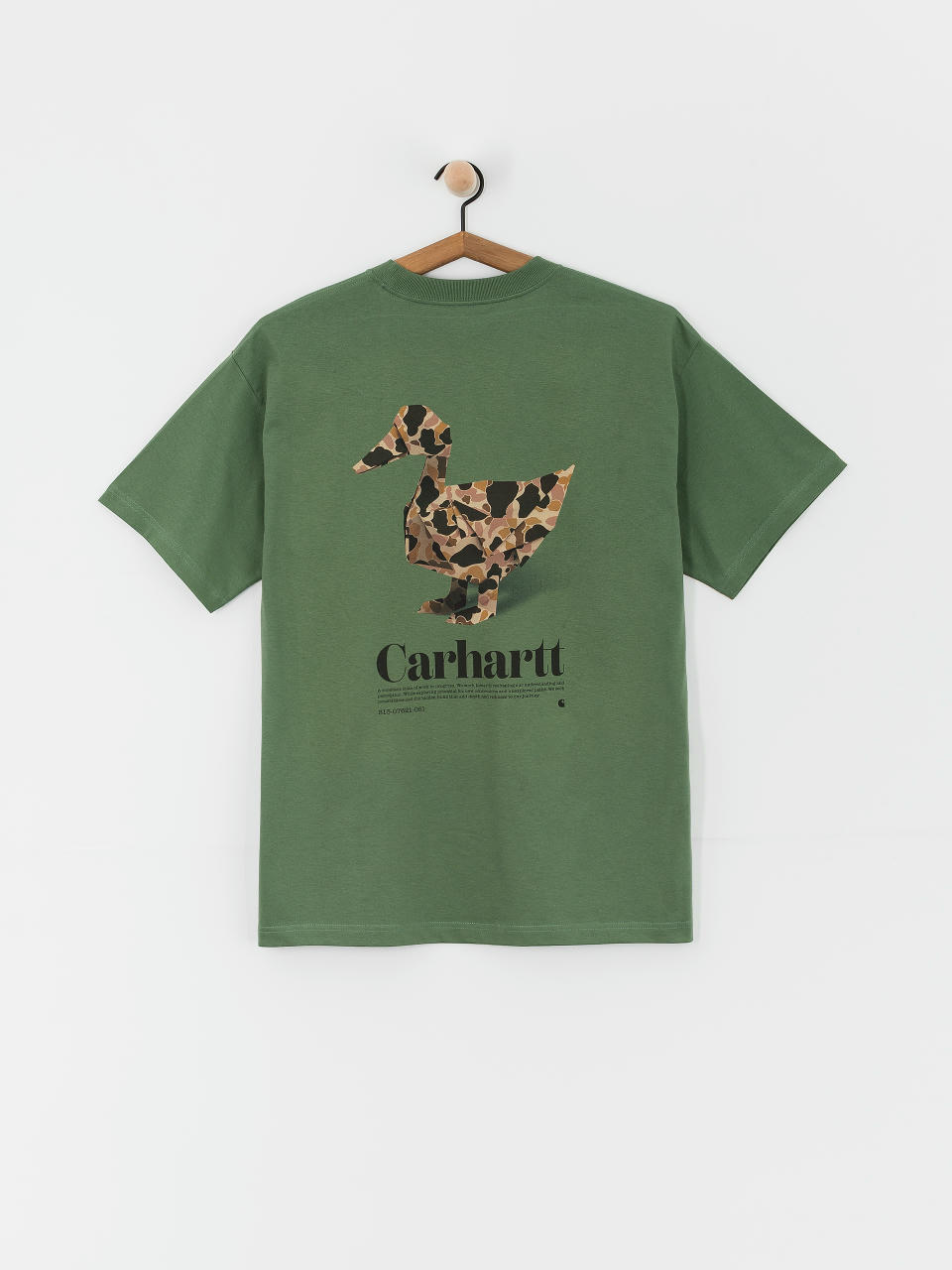 Тениска Carhartt WIP Fold Duck (duck green)