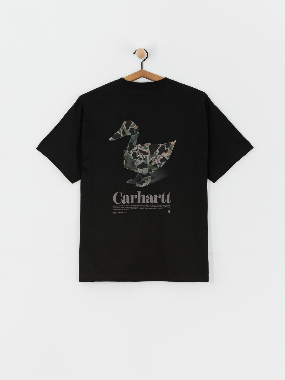 Тениска Carhartt WIP Fold Duck (black)