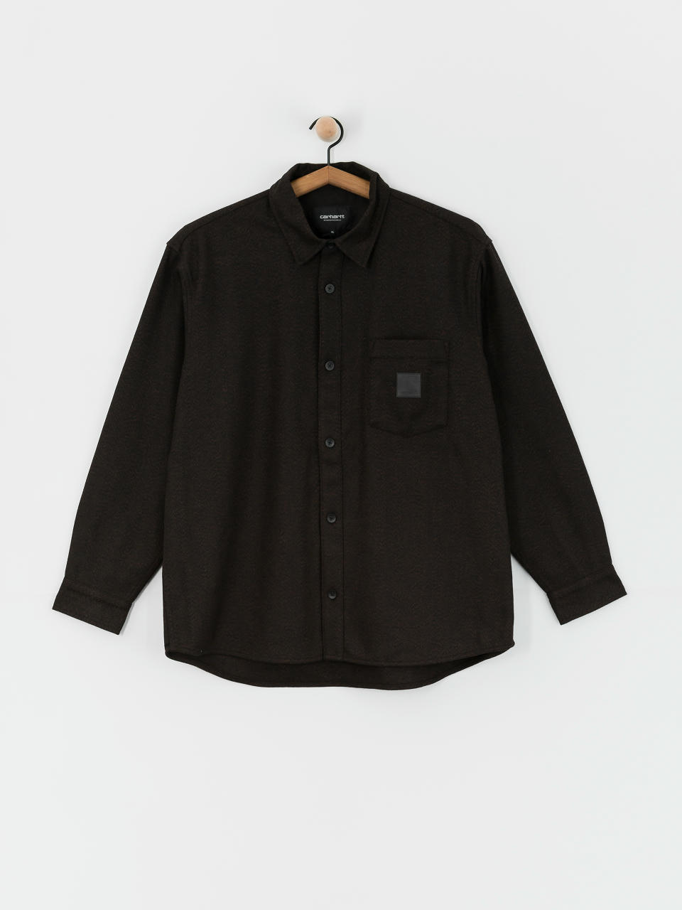 Риза Carhartt WIP Truman (chocolate/black)