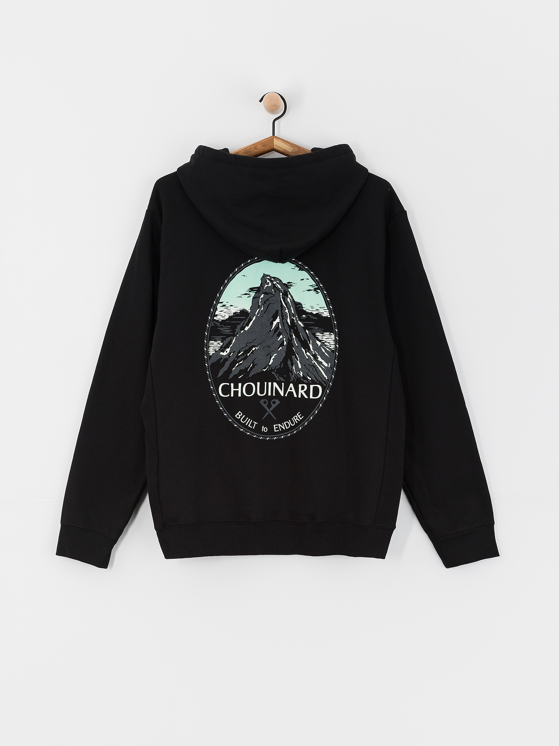 Суитшърт с качулка Patagonia Chouinard Crest Uprisal HD (black)