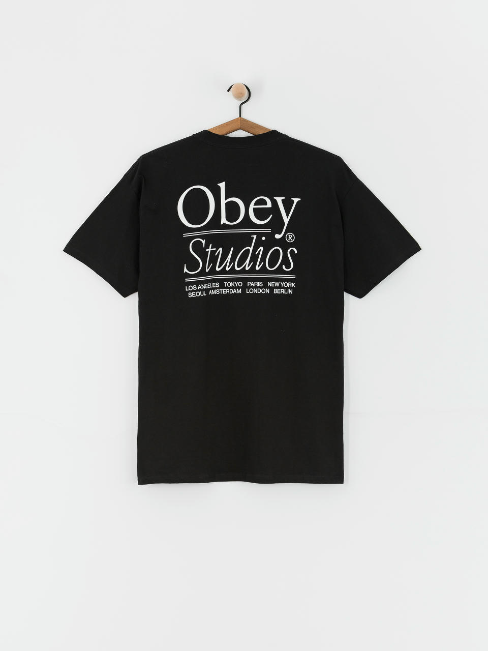 Тениска OBEY Studios (black)