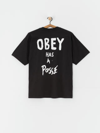 Тениска OBEY Has A Posse (vintage black)