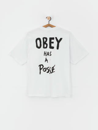 Тениска OBEY Has A Posse (white)