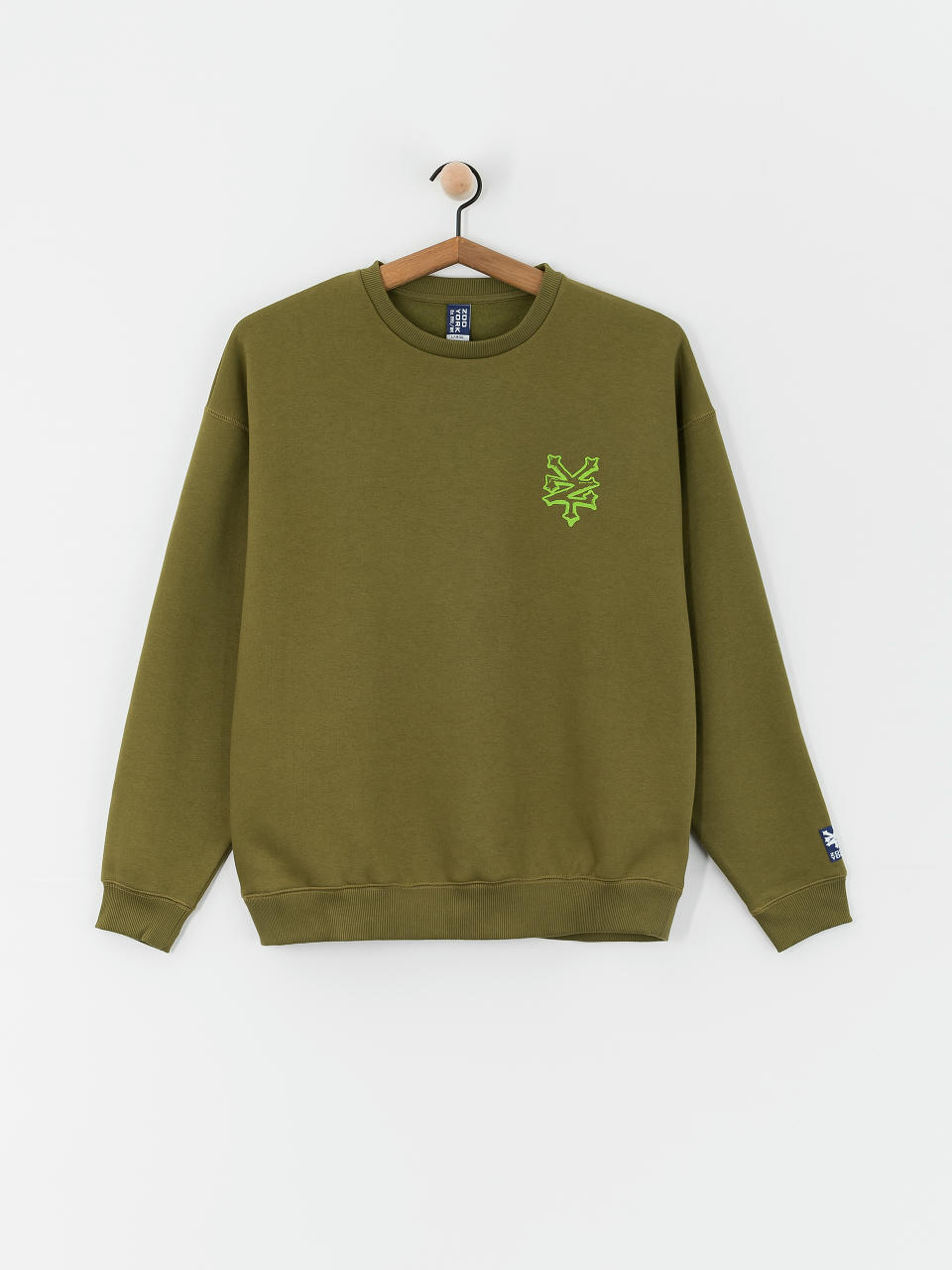 Суитшърт Zoo York Skeleton (olive)