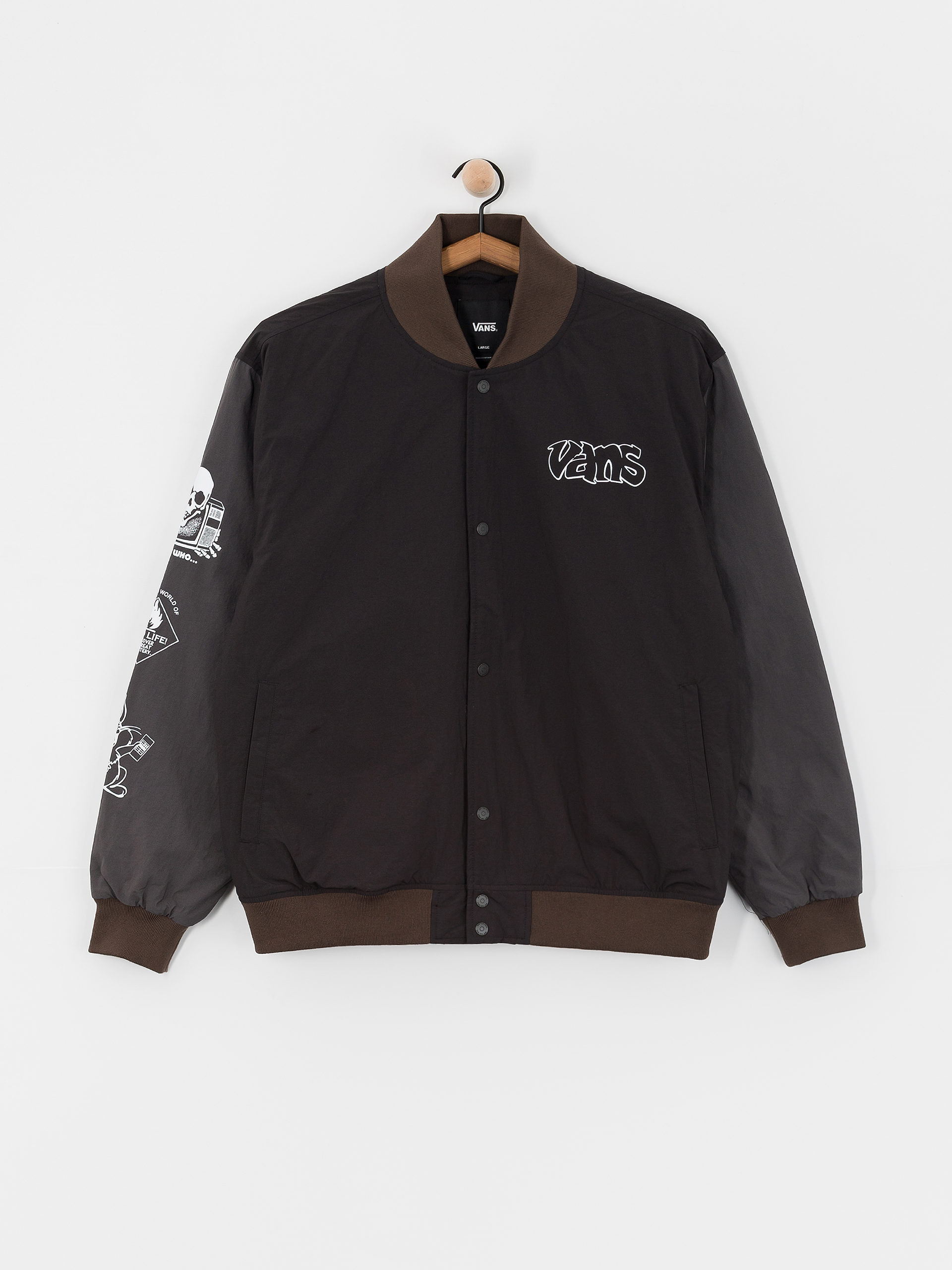 Яке Vans Crazy Eddy Baseball (black/asphalt)