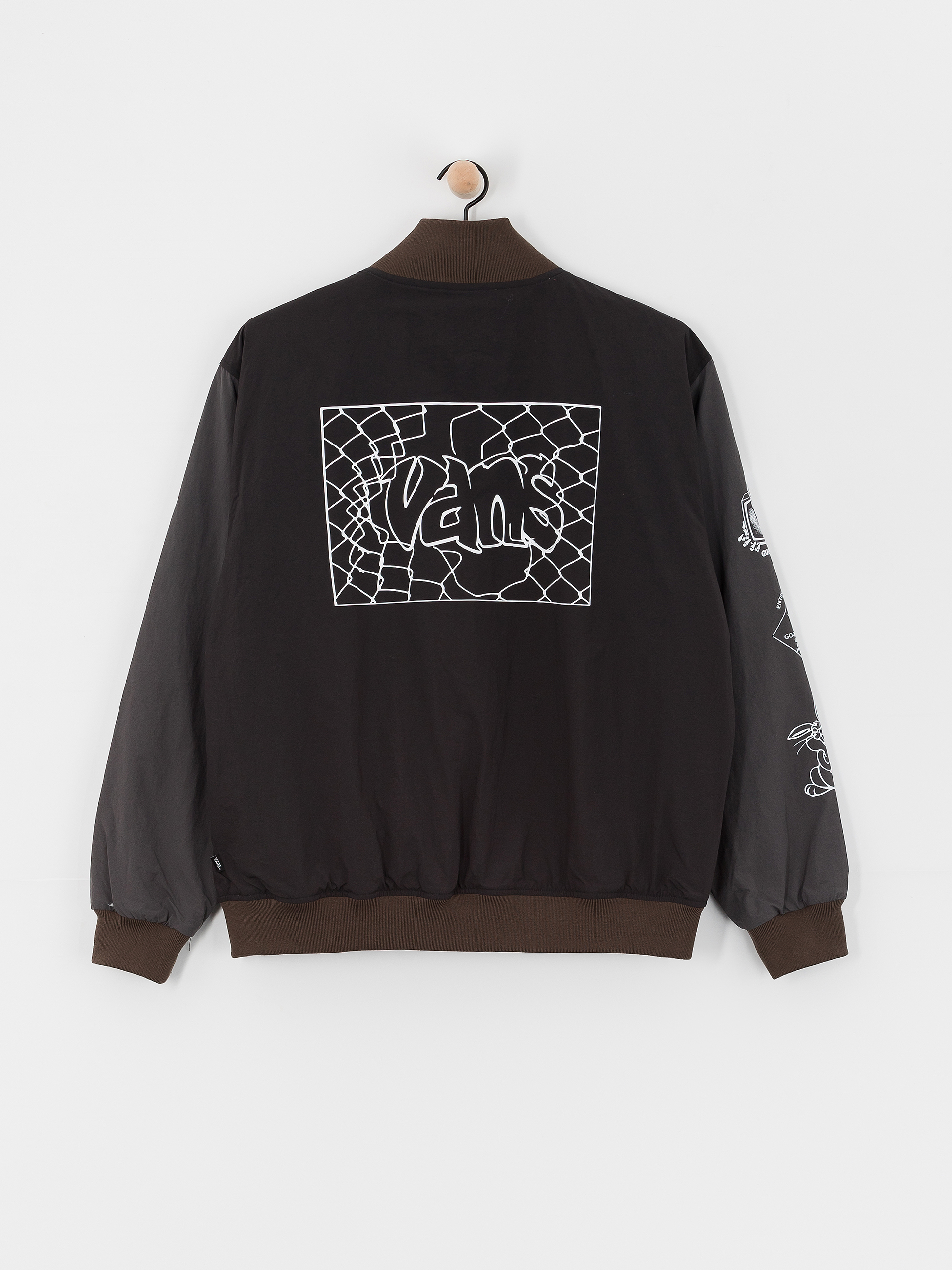 Яке Vans Crazy Eddy Baseball (black/asphalt)