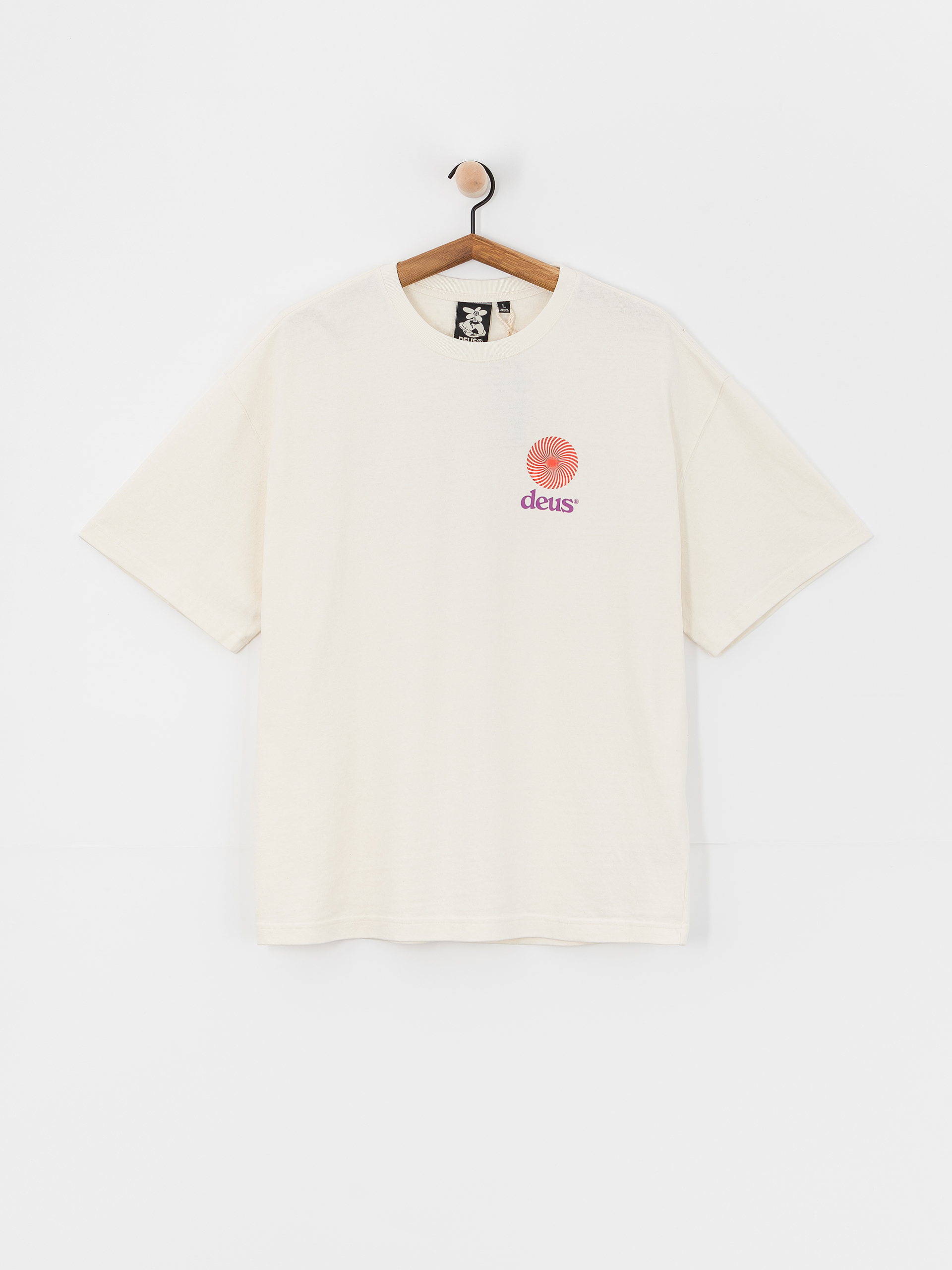 Тениска Deus Ex Machina Strata (vintage white)