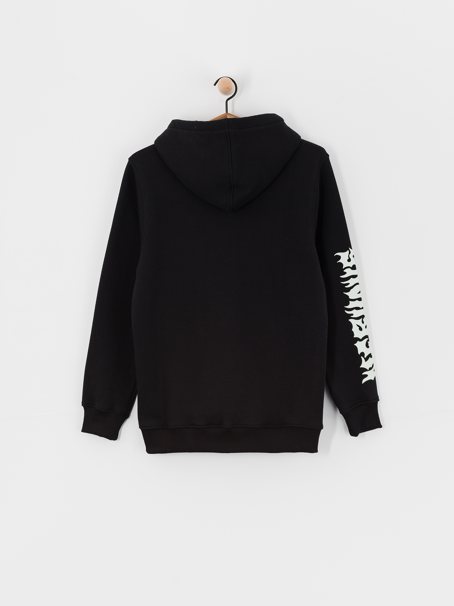 Суитшърт с качулка Nervous Alive ZHD (black)