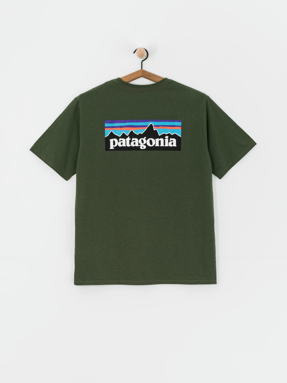 Тениска Patagonia P 6 Logo Responsibili (torrey pine green)