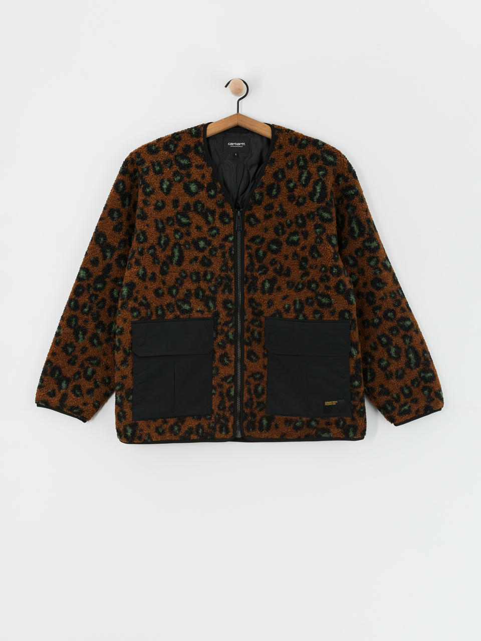 Яке Carhartt WIP Devin Liner (camo leo jacquard/tamarind/black)