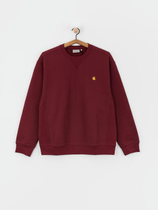 Суитшърт Carhartt WIP American Script (malbec)