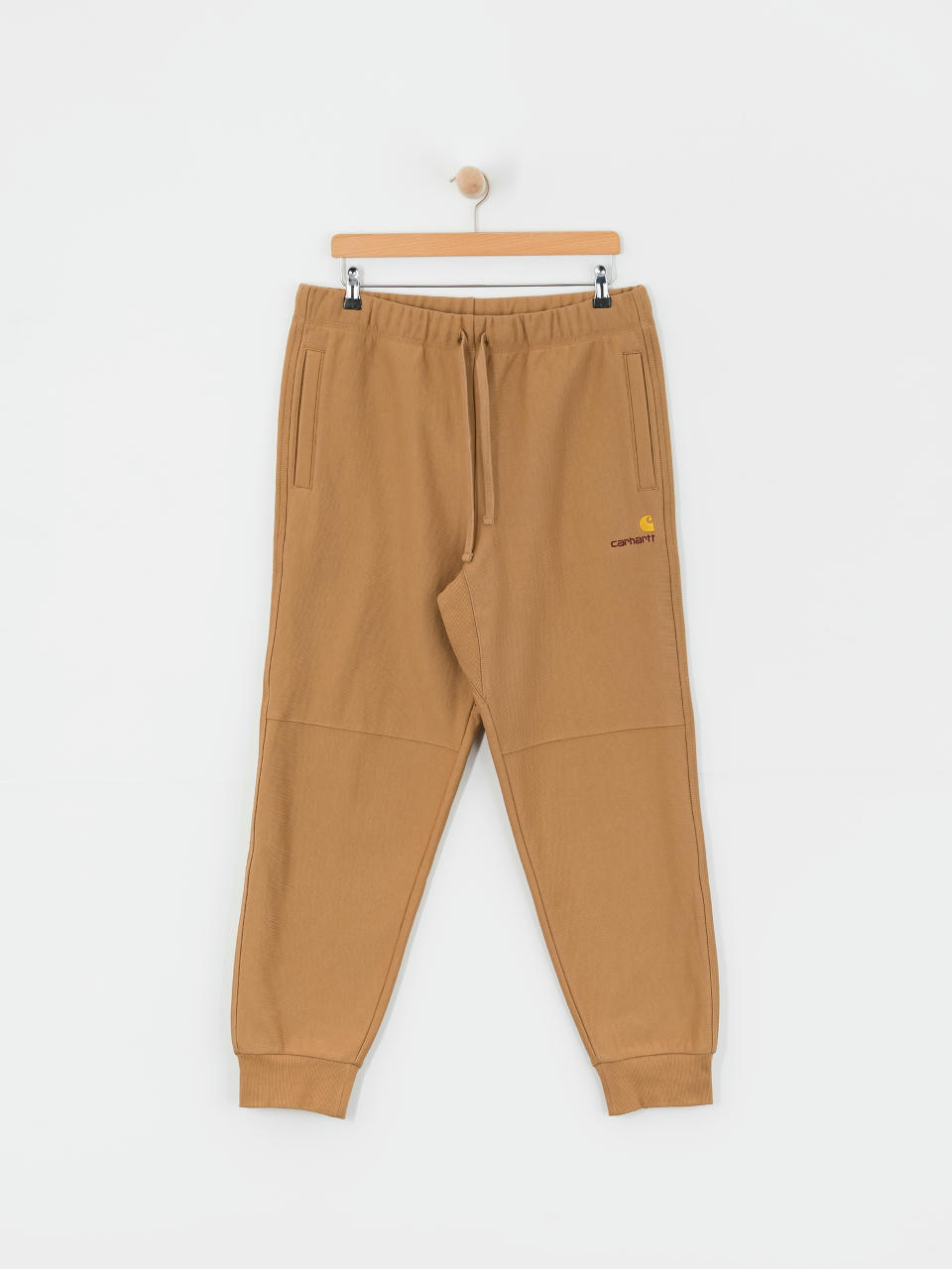 Панталони Carhartt WIP American Script Jogging (peanut)