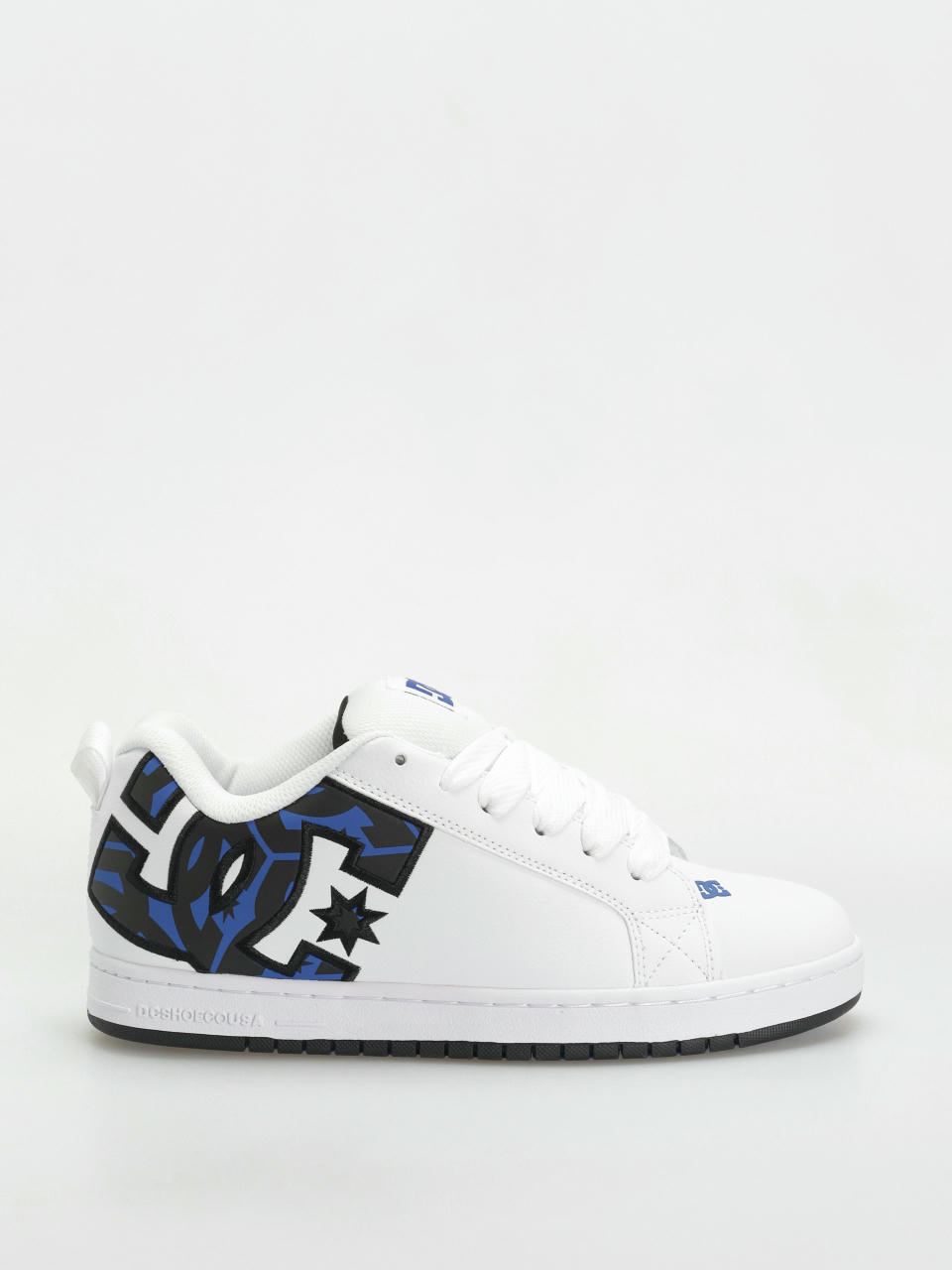 Обувки DC Court Graffik (white/grey/blue)