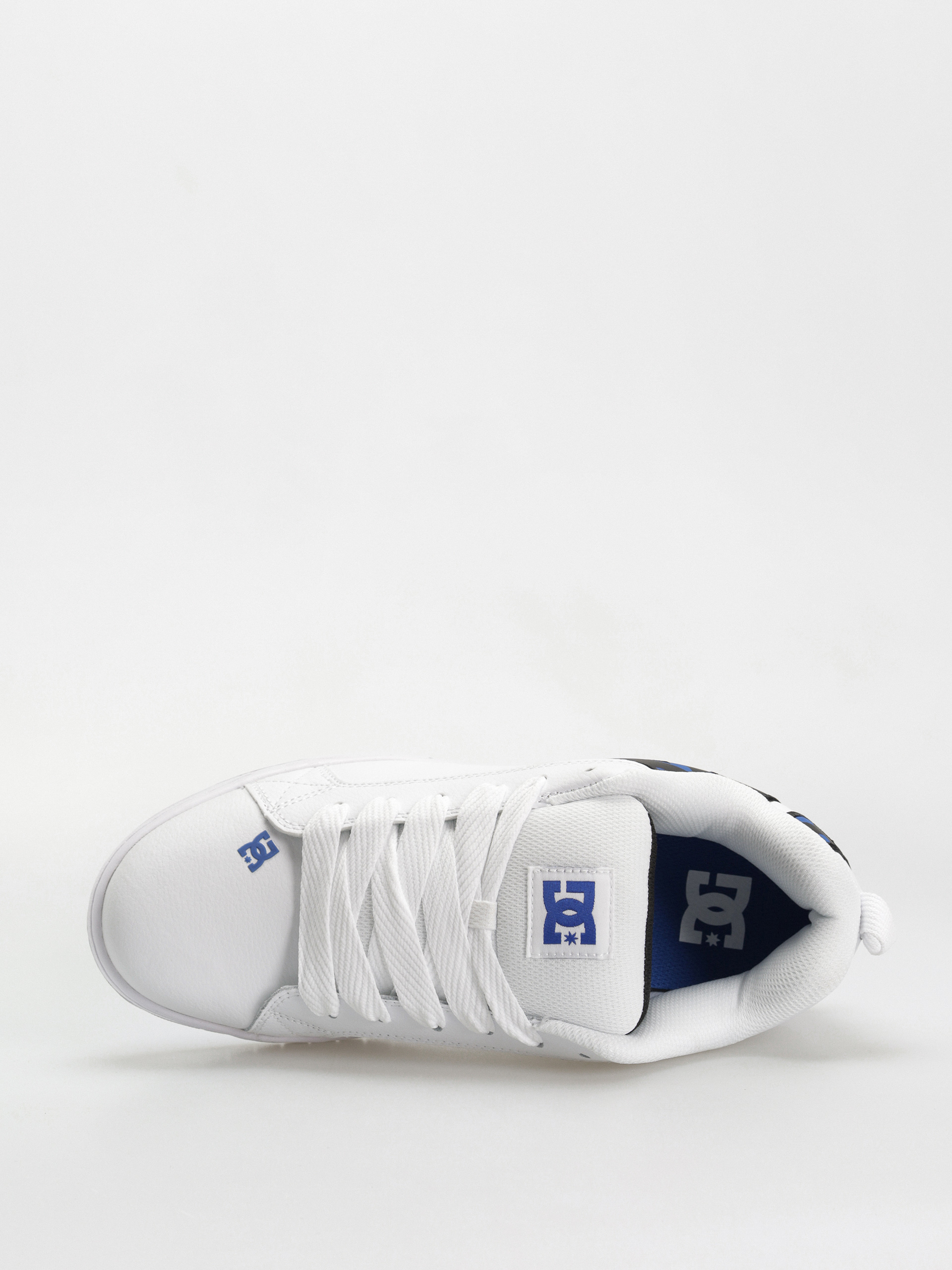 Обувки DC Court Graffik (white/grey/blue)