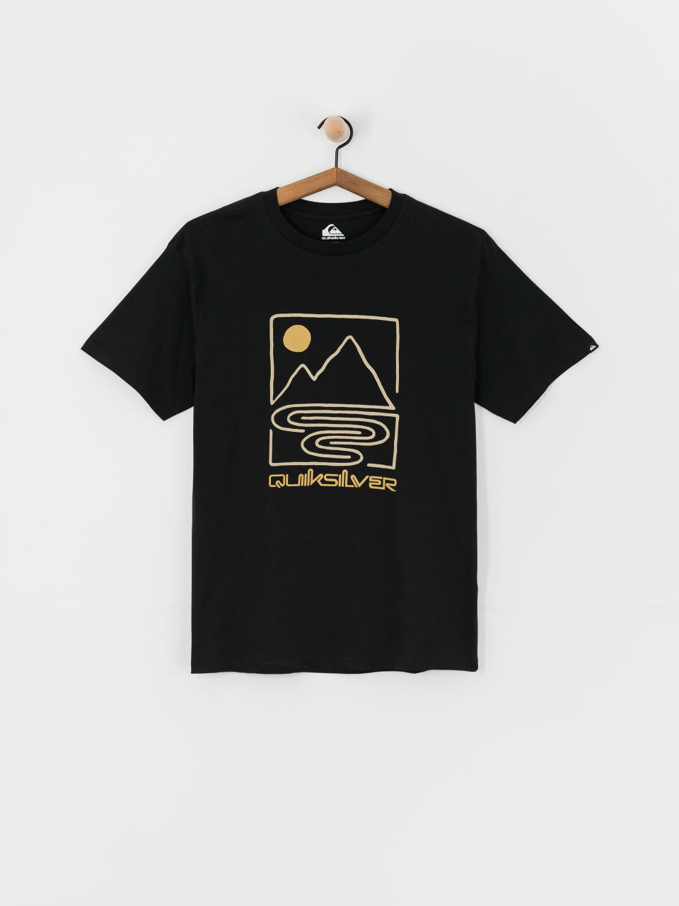 Тениска Quiksilver Qs Outline Mountains (black)