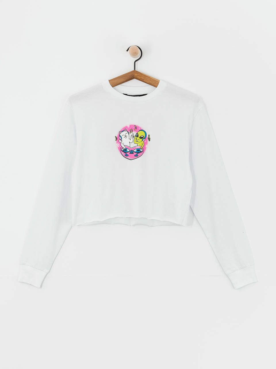 Блуза RipNDip Love Is Ripndip Cropped (white)