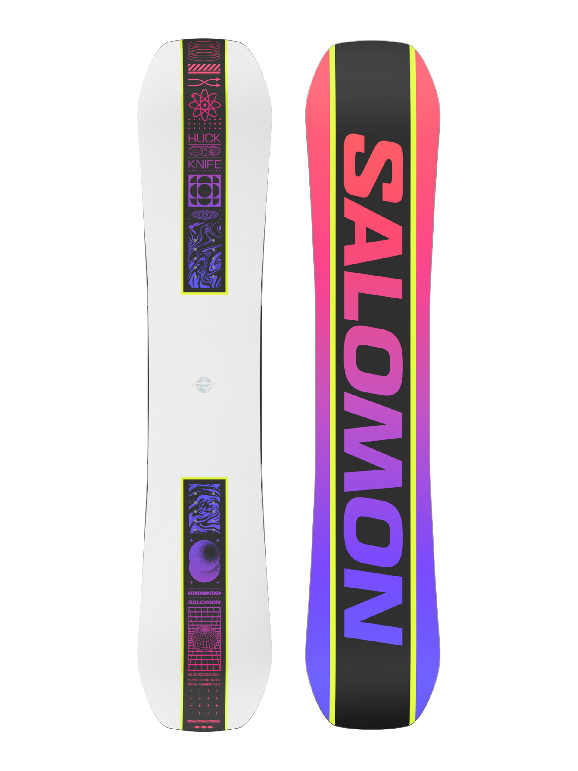 Сноуборд Salomon Huck Knife (white/black)