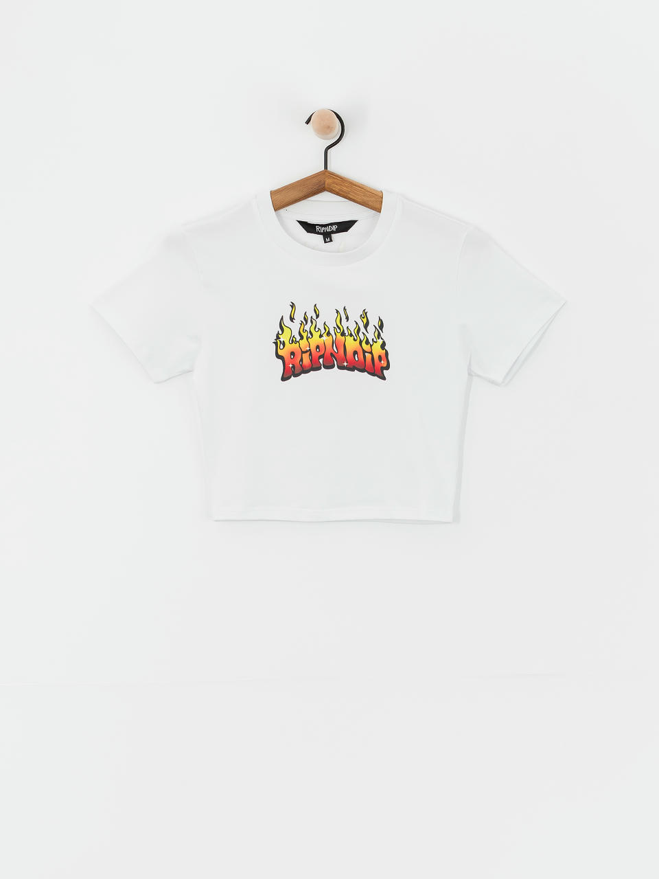 Тениска RipNDip Scary Cute Cropped Baby (white)