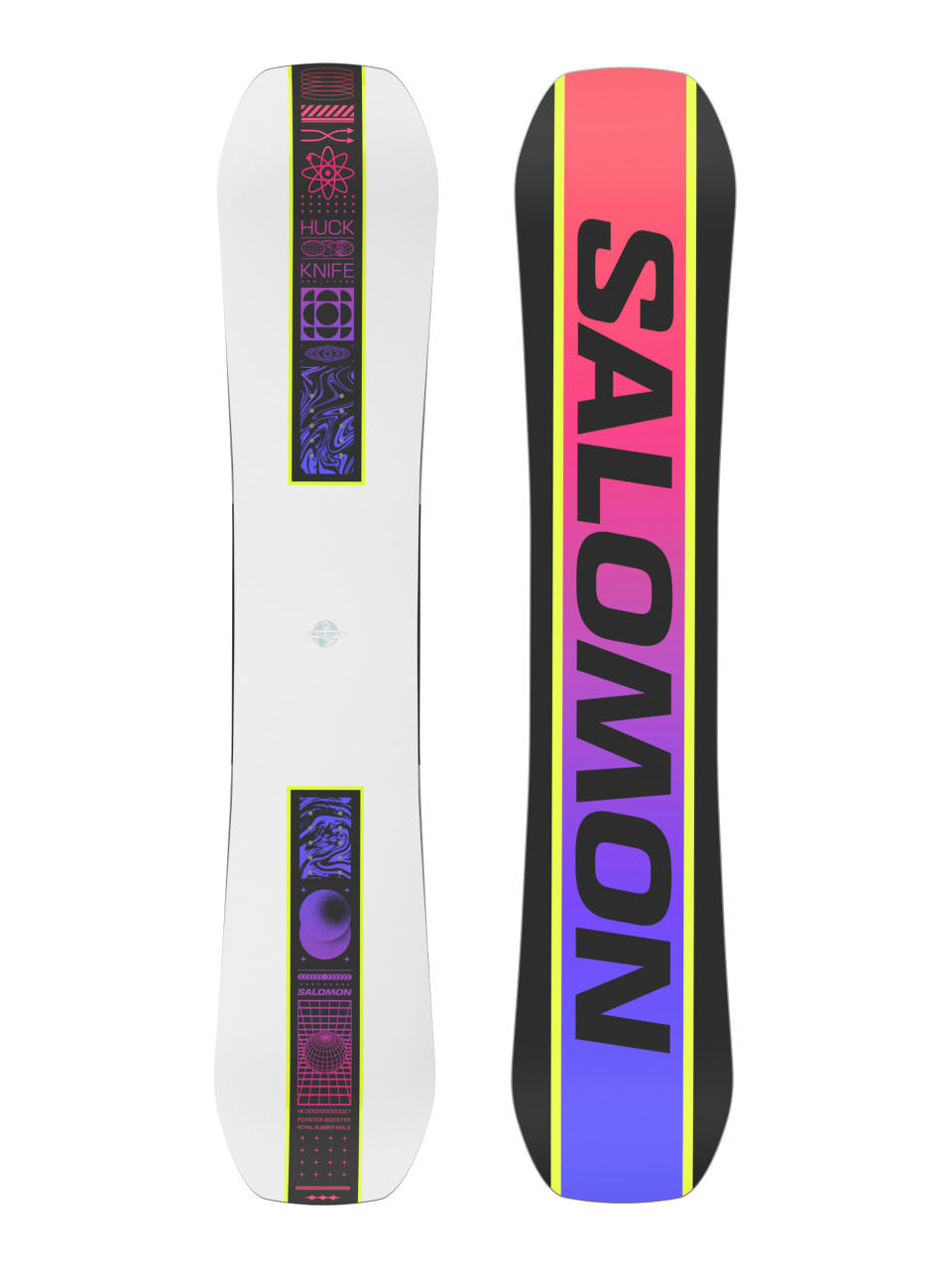 Мъжка Сноуборд Salomon Huck Knife (white/red/blue)