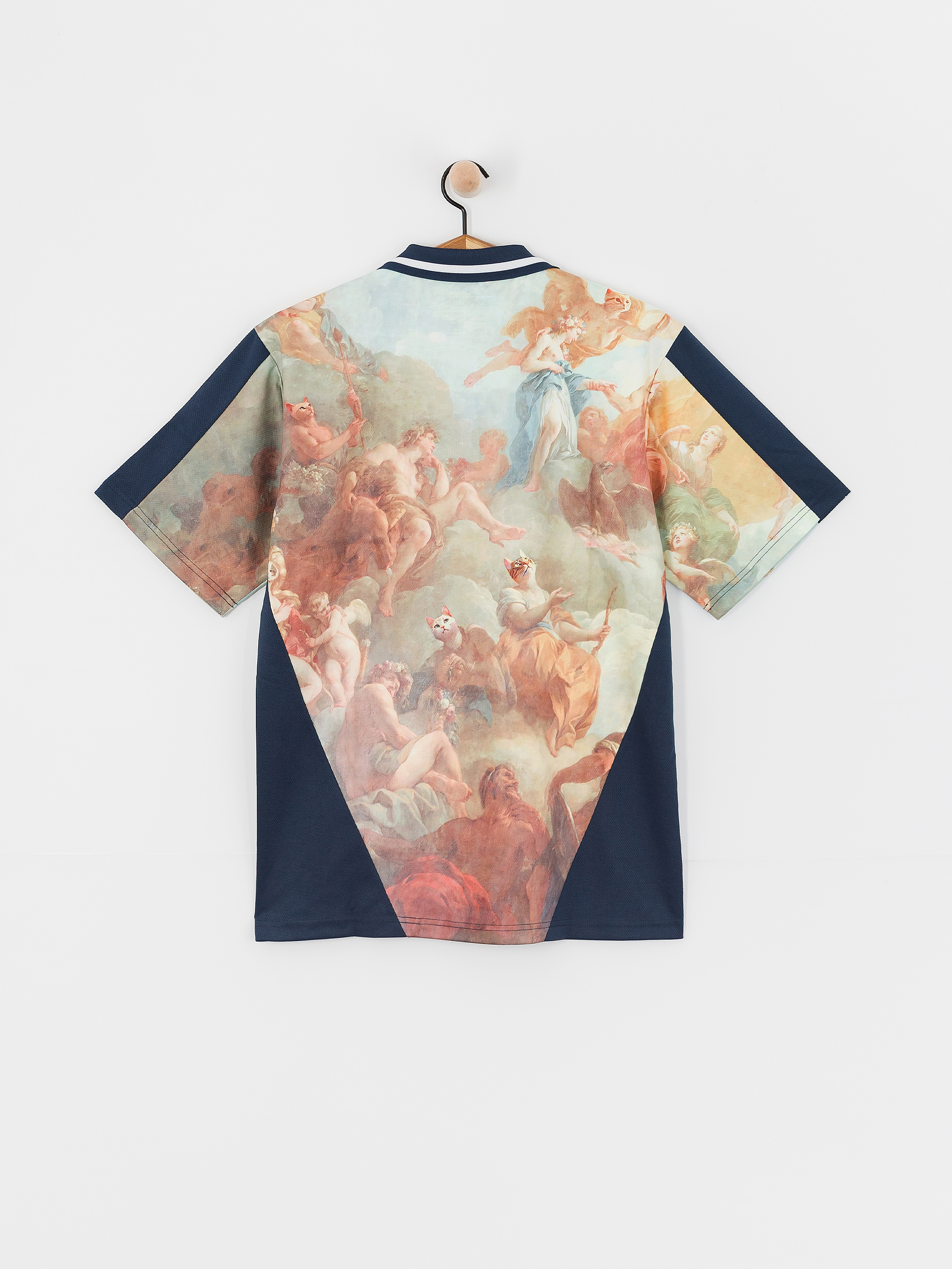 Тениска RipNDip Heavens Waiting Soccer Jersey (navy multi)