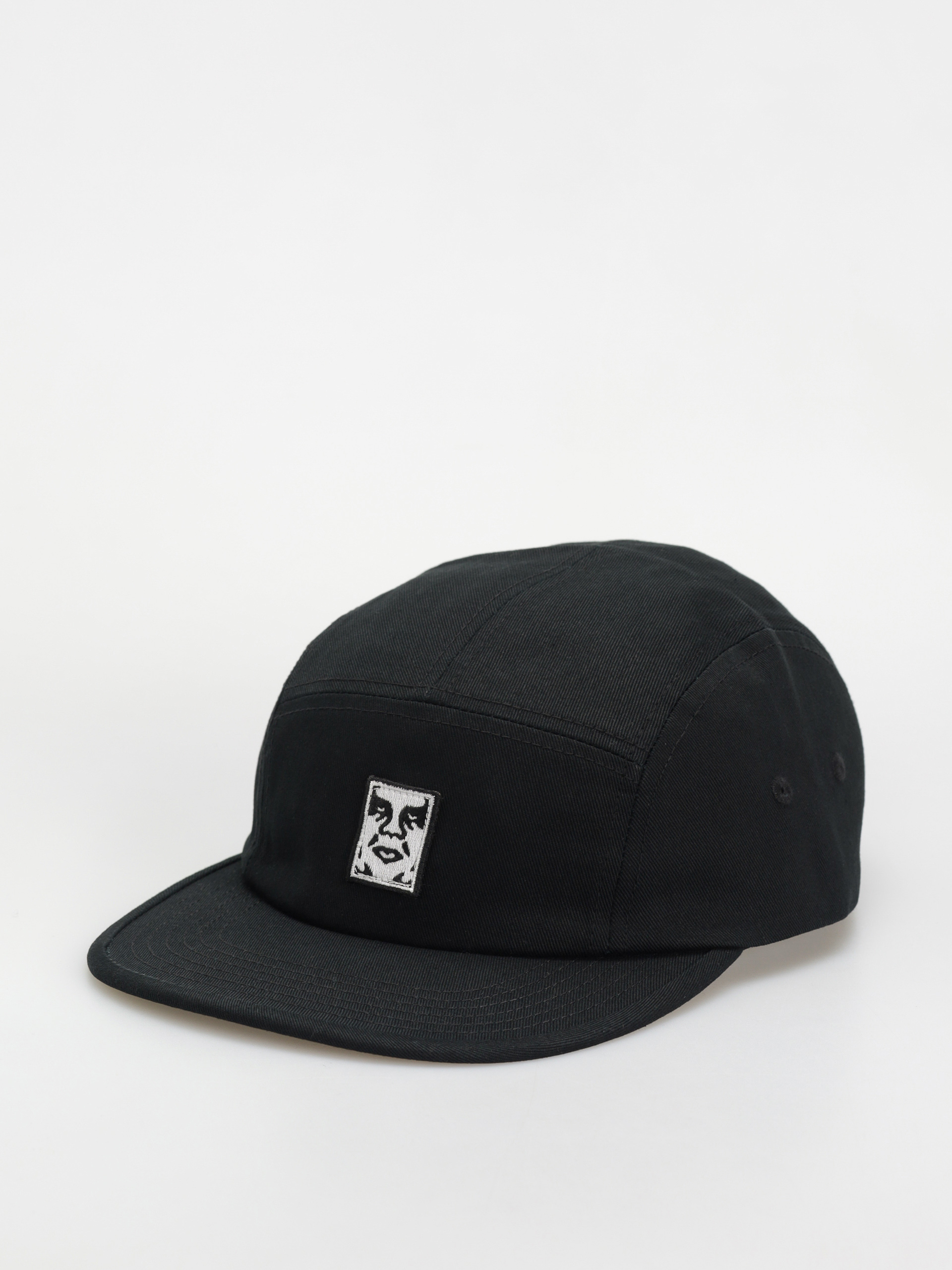 Шапка с козирка OBEY Icon Patch Twill Camp (black)