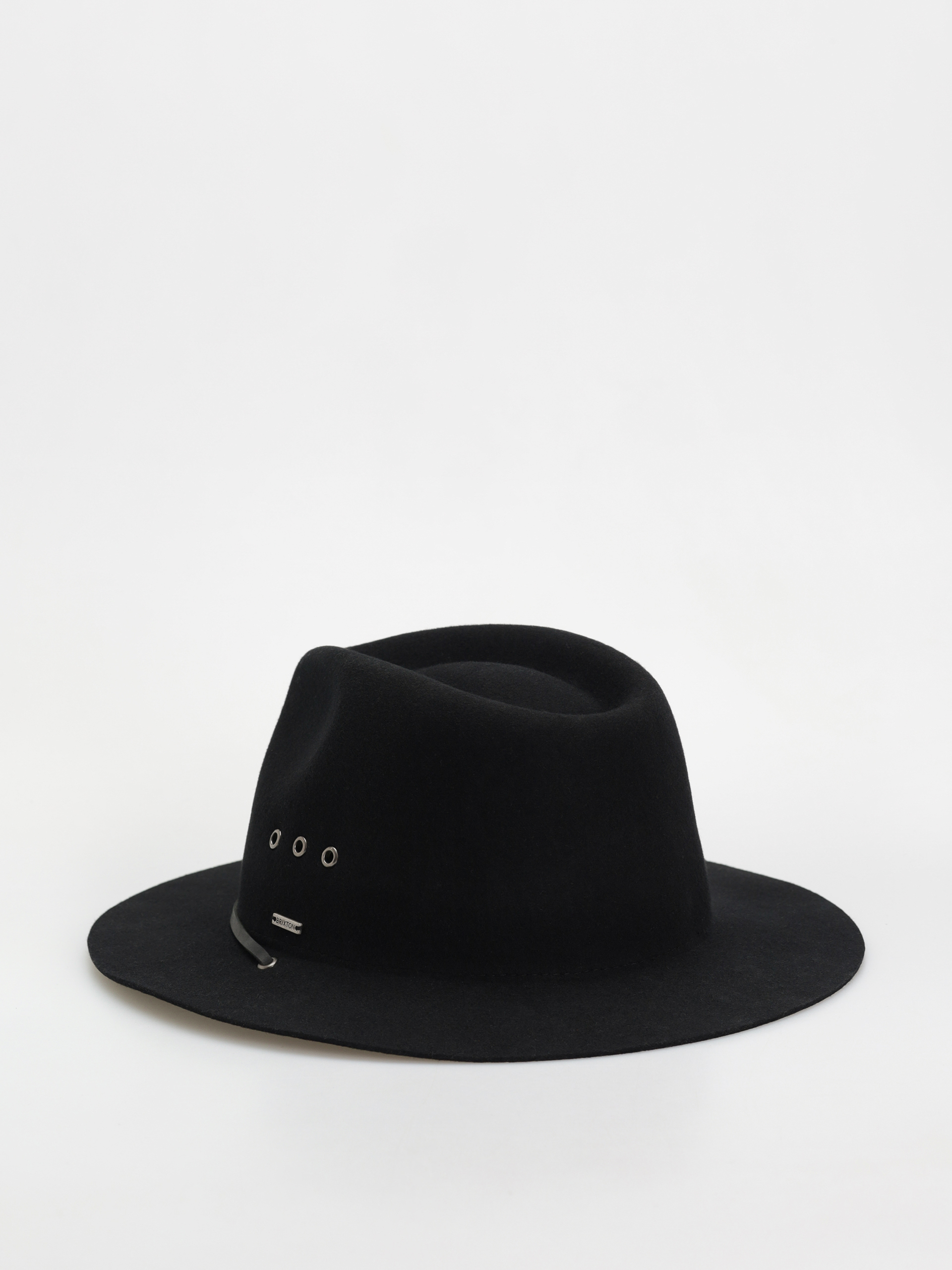 Шапка с периферия Brixton Wesley Wthr Guard Packable Fedora (black)