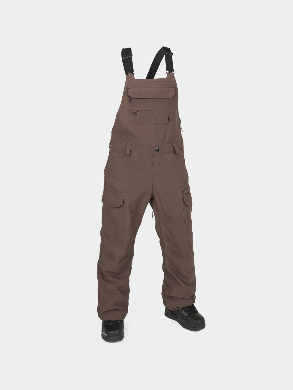 Сноуборд панталони Volcom Creston 3D Stretch Bib Overall Wmn (mahogany)