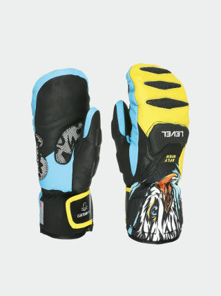 Ръкавици Level Sq Jr Cf Mitt JR (yellow blue)