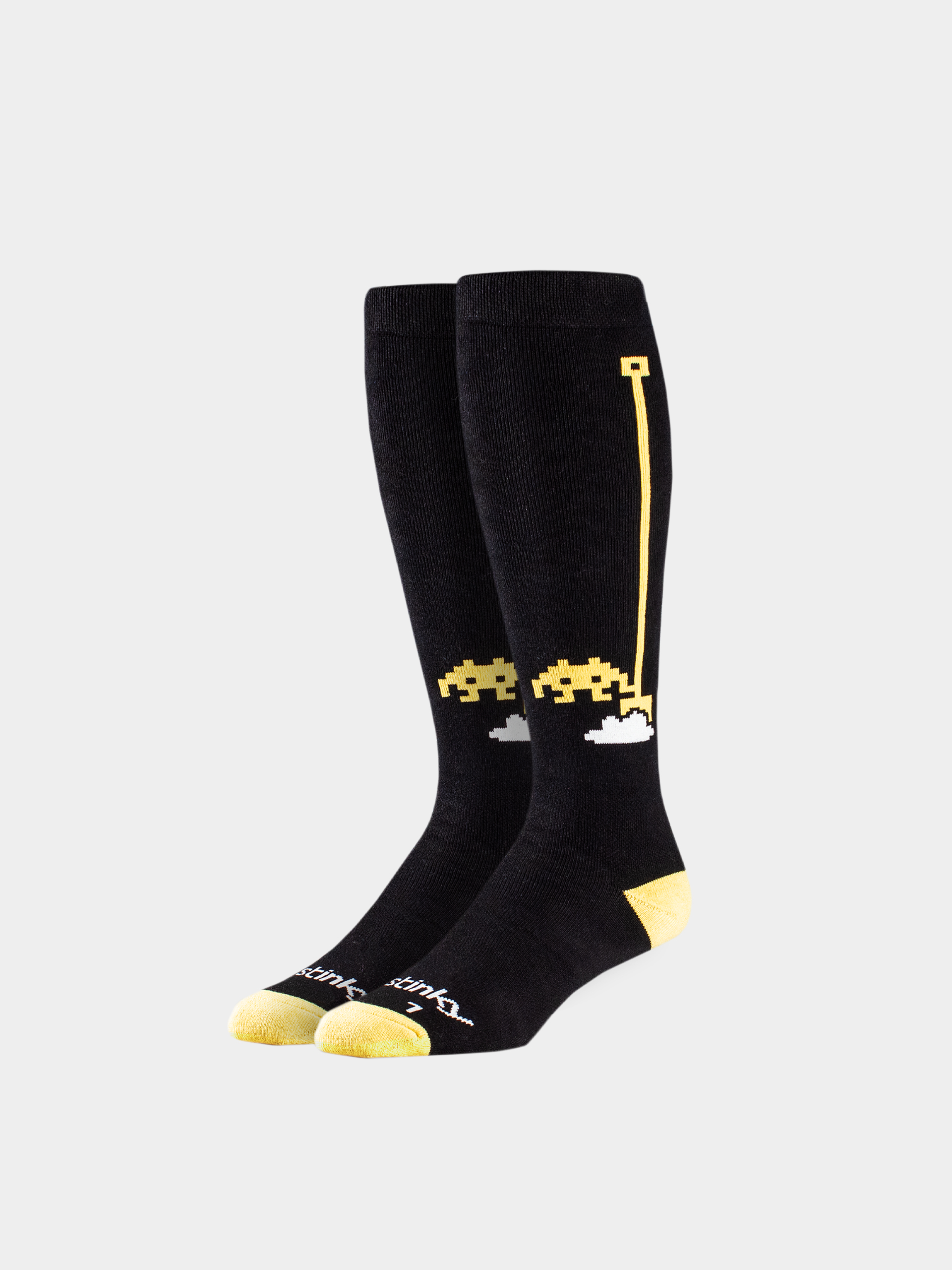 Чорапи Stinky Socks Snowboy Bit Bit Shovel (black/yellow)