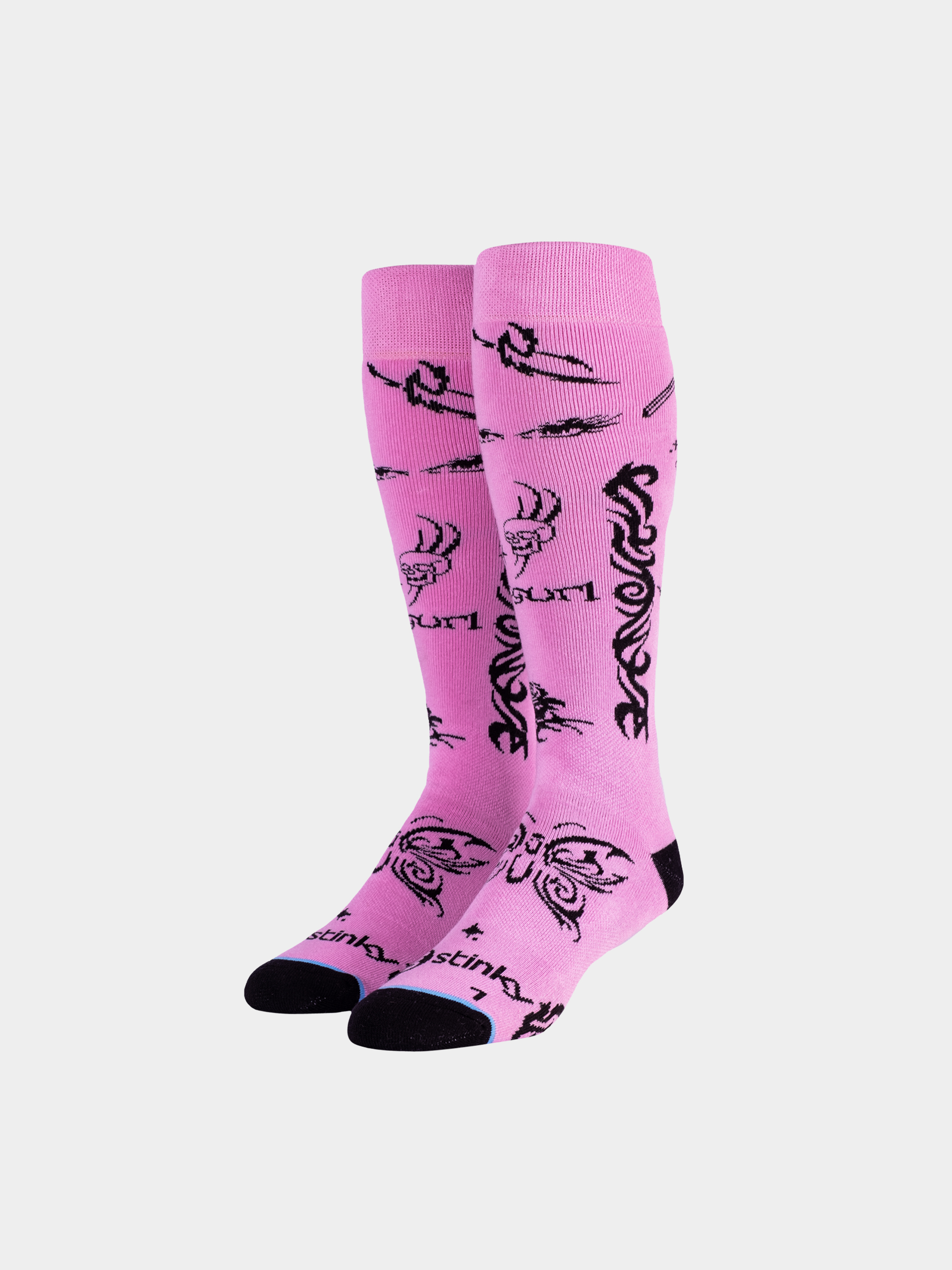 Чорапи Stinky Socks Jibgurl (pink/black)