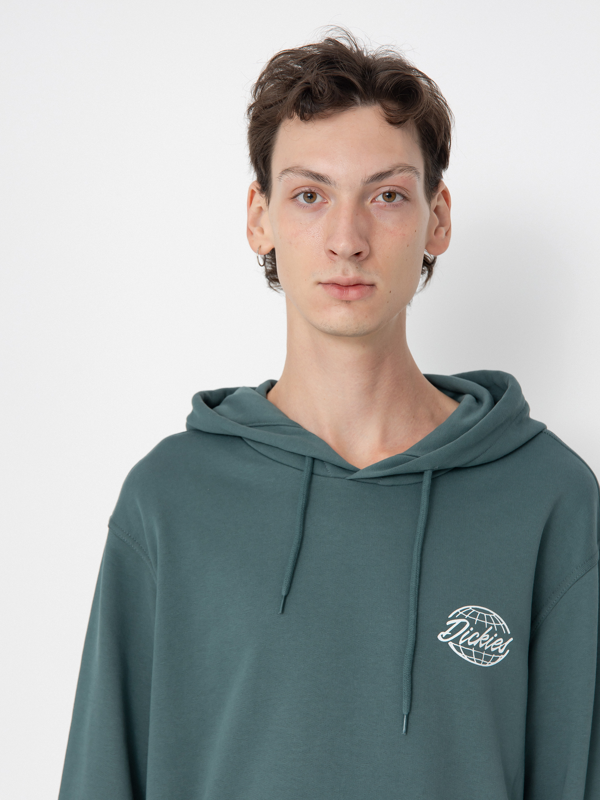 Суитшърт с качулка Dickies Globe HD (lincoln green)