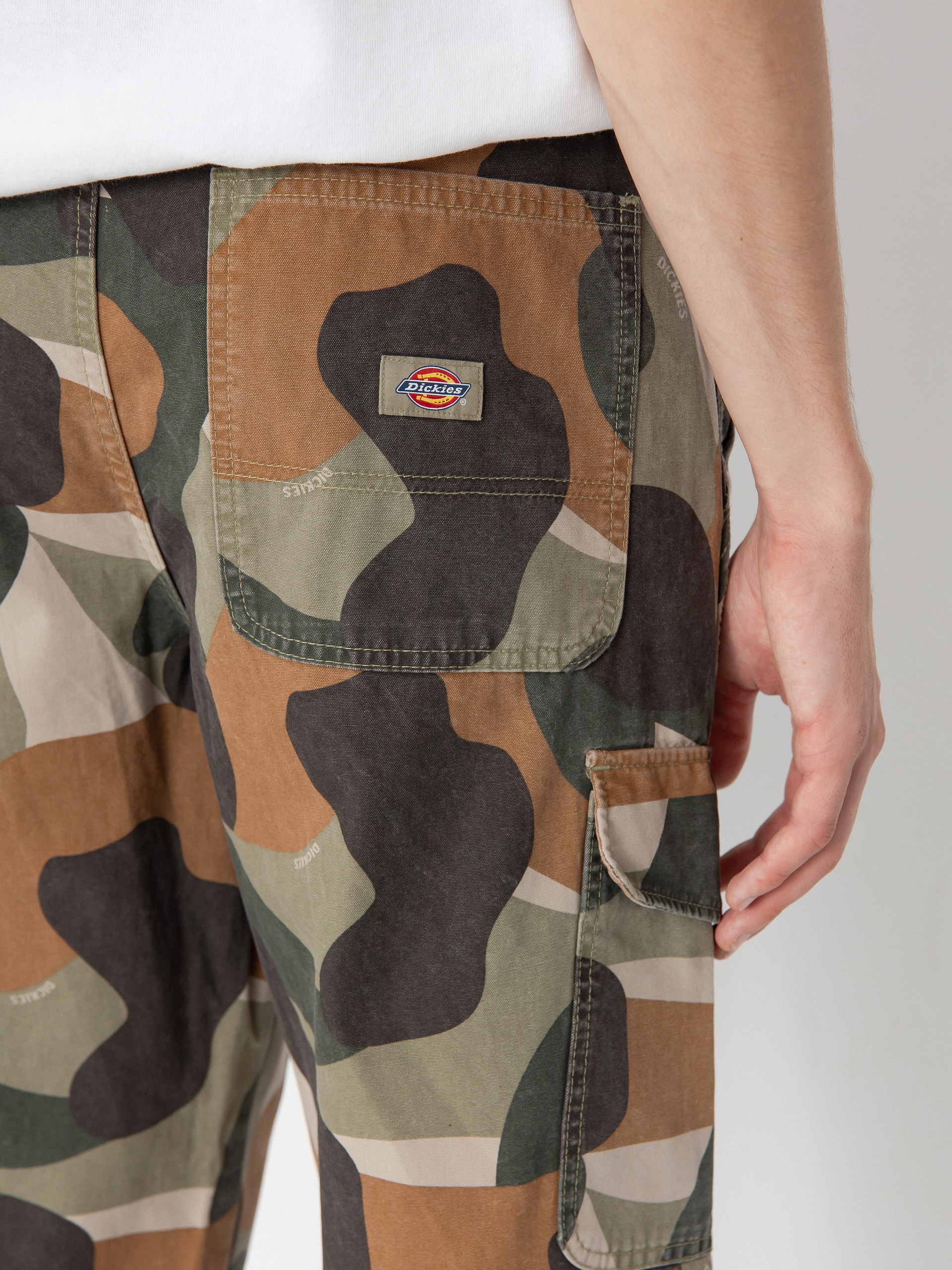 Панталони Dickies Duck Canvas Camo Cargo (imperial green)
