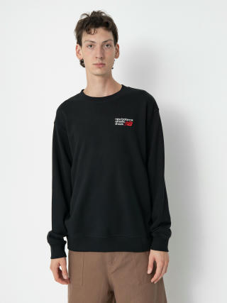 Суитшърт New Balance Athletics Premium Logo Crew (black)