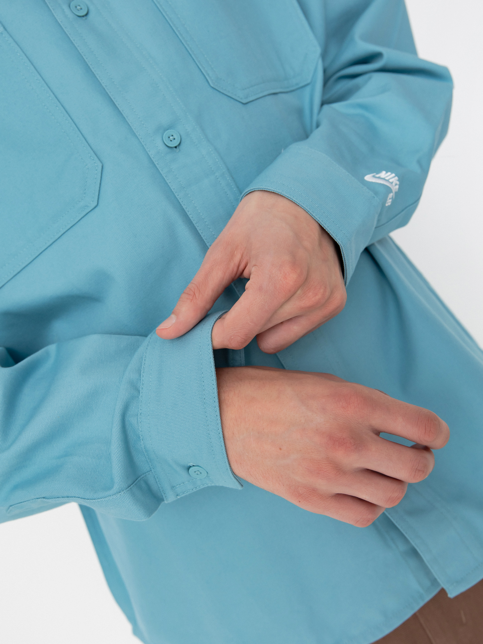 Риза Nike SB New Essential (denim turq/white)