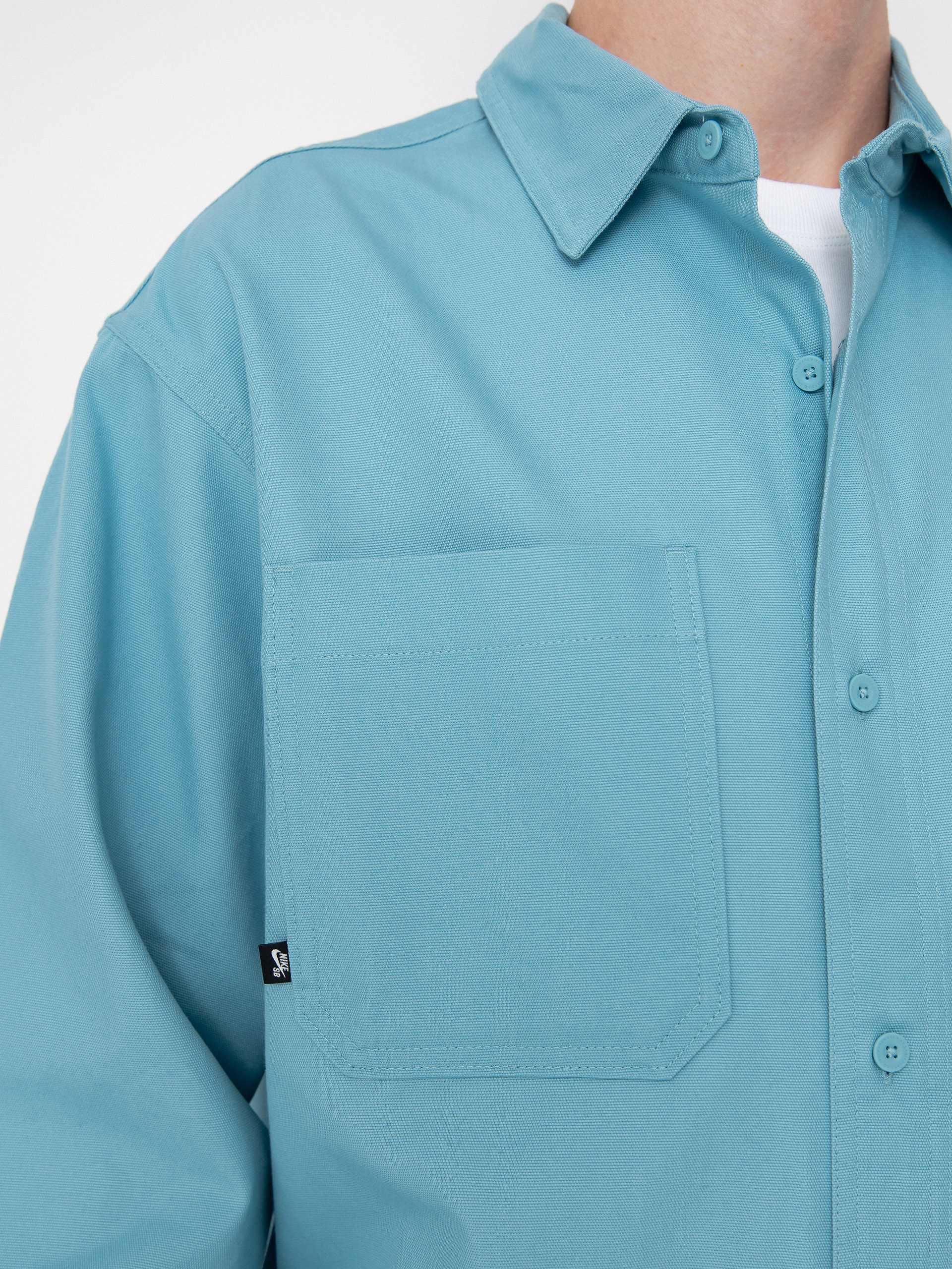 Риза Nike SB New Essential (denim turq/white)