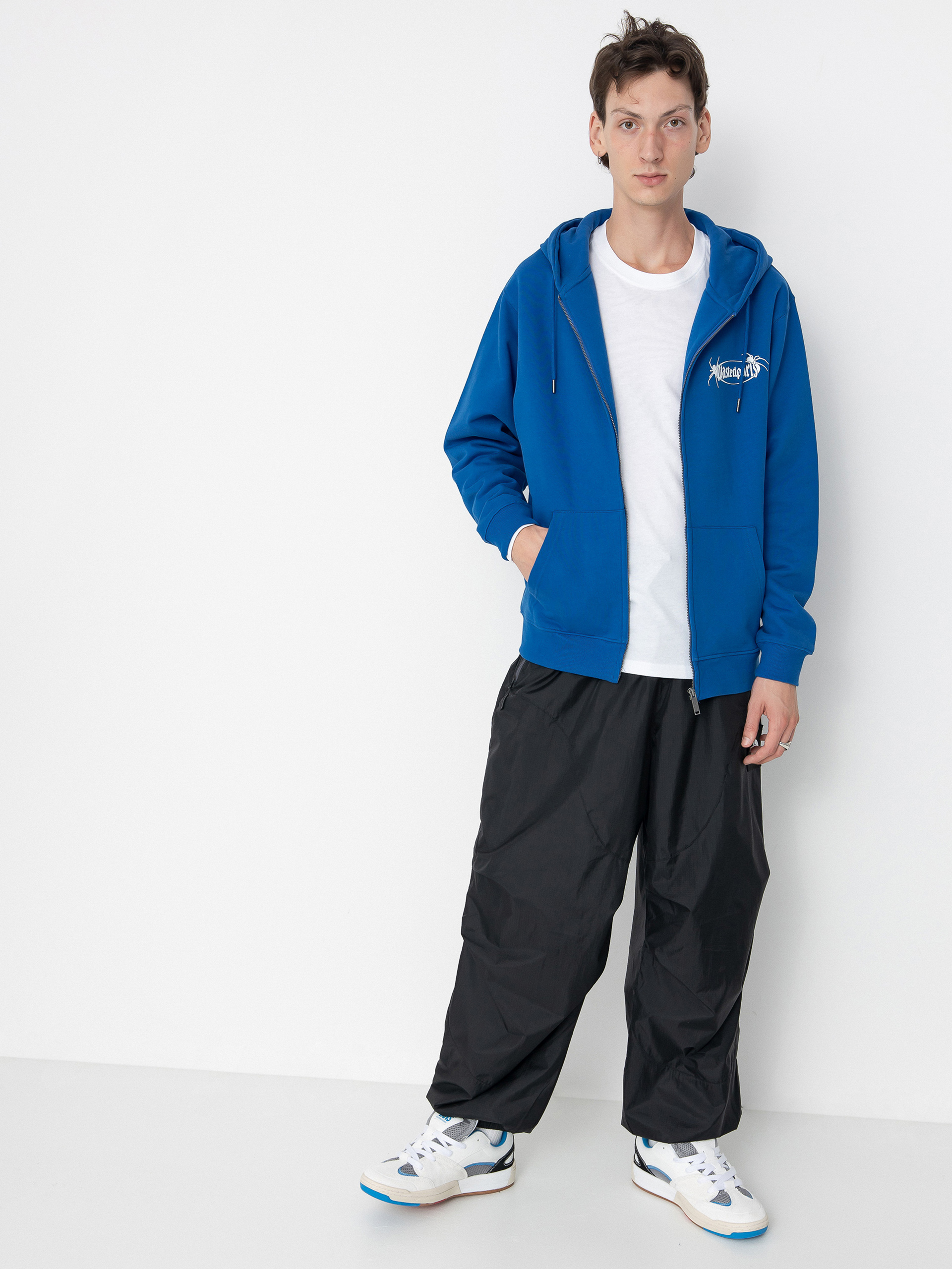 Суитшърт с качулка Wasted Paris Boiler Reset ZHD (arena blue)