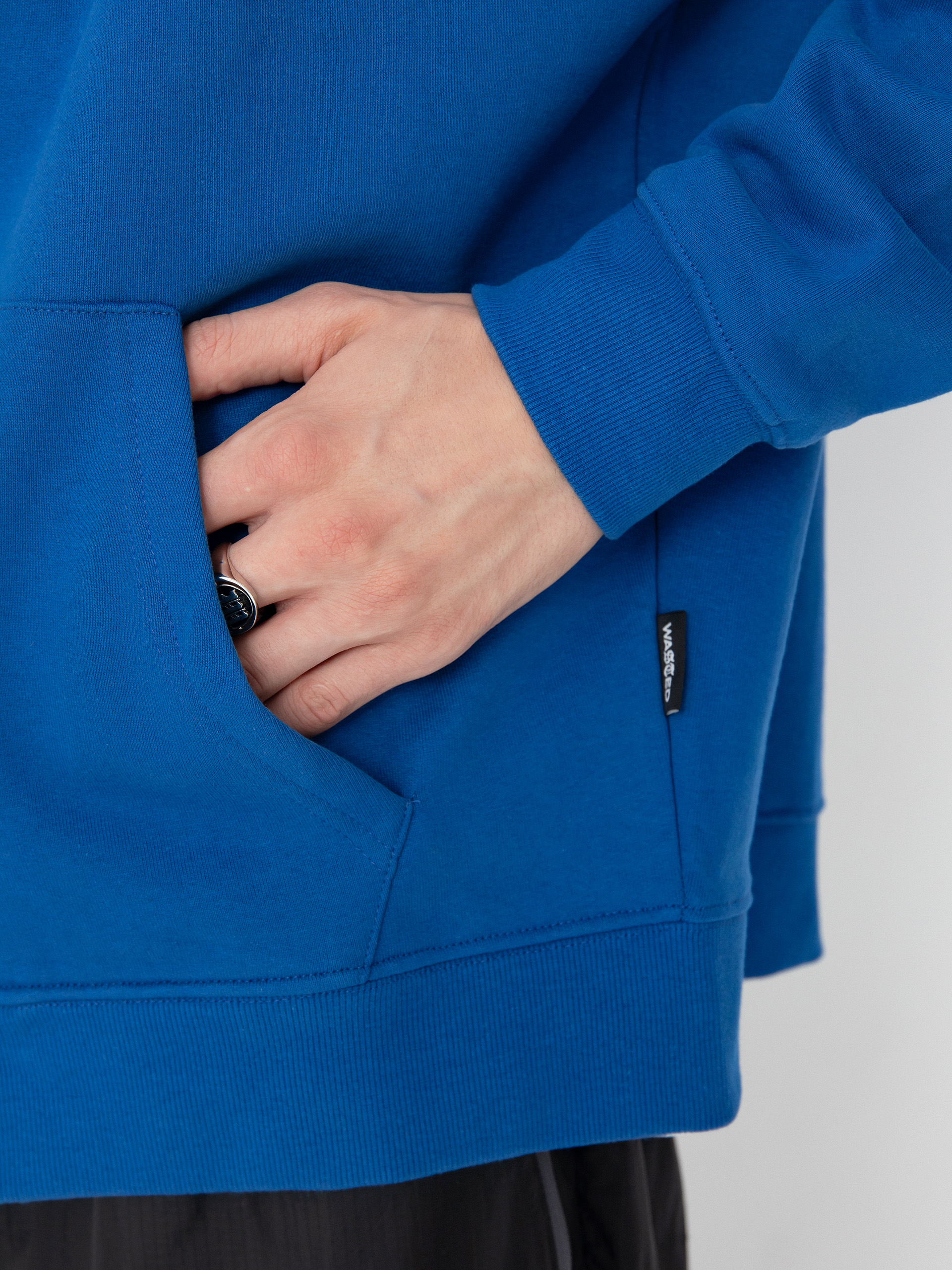 Суитшърт с качулка Wasted Paris Boiler Reset ZHD (arena blue)