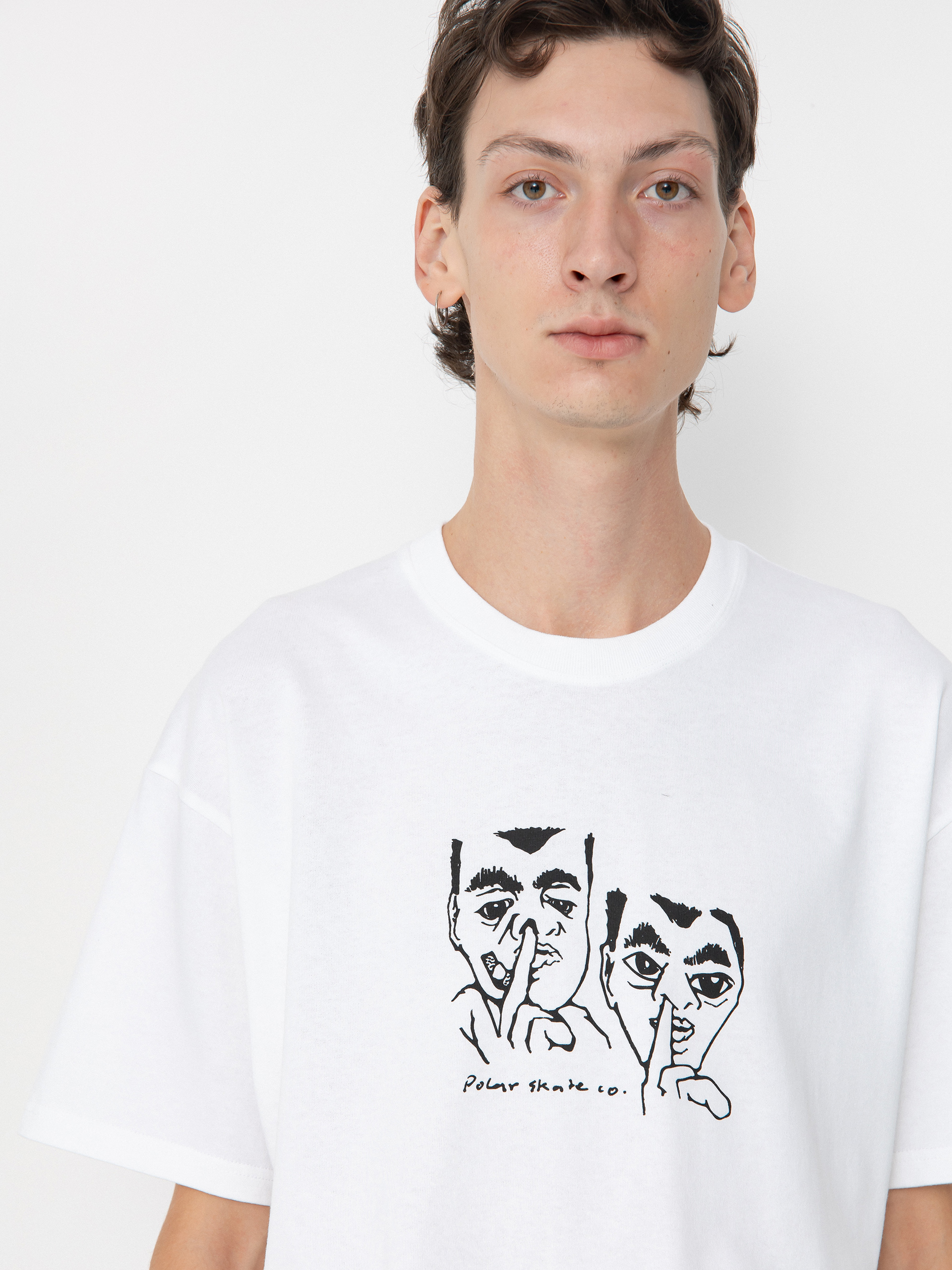 Тениска Polar Skate Boogers (white)