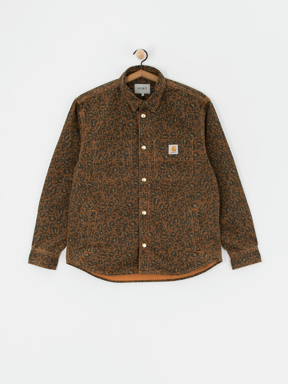 Яке Carhartt WIP Conro (camo leo/tamarind/tamarind)