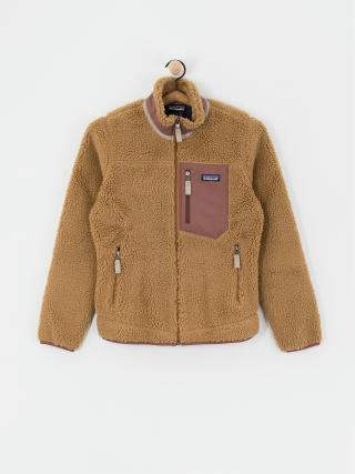 Яке Patagonia Classic Retro X Wmn (nest brown w/dulse mauve)