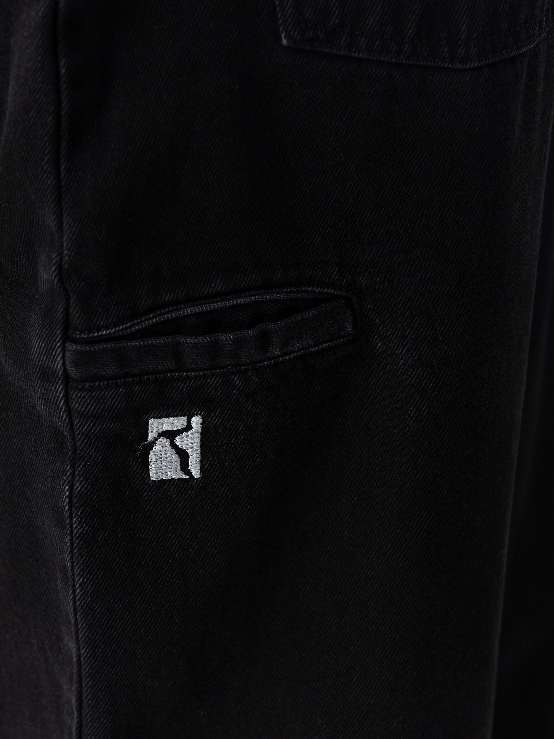 Панталони Poetic Collective Ballon (black denim wash)