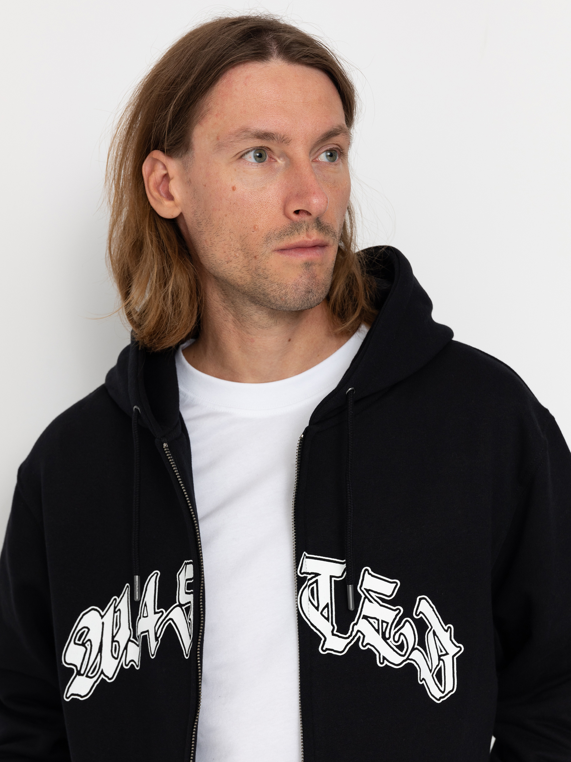 Суитшърт с качулка Wasted Paris Lethal ZHD (black)