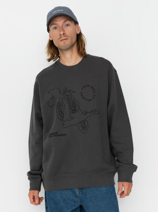 Суитшърт Carhartt WIP Flying Ducks (graphite)