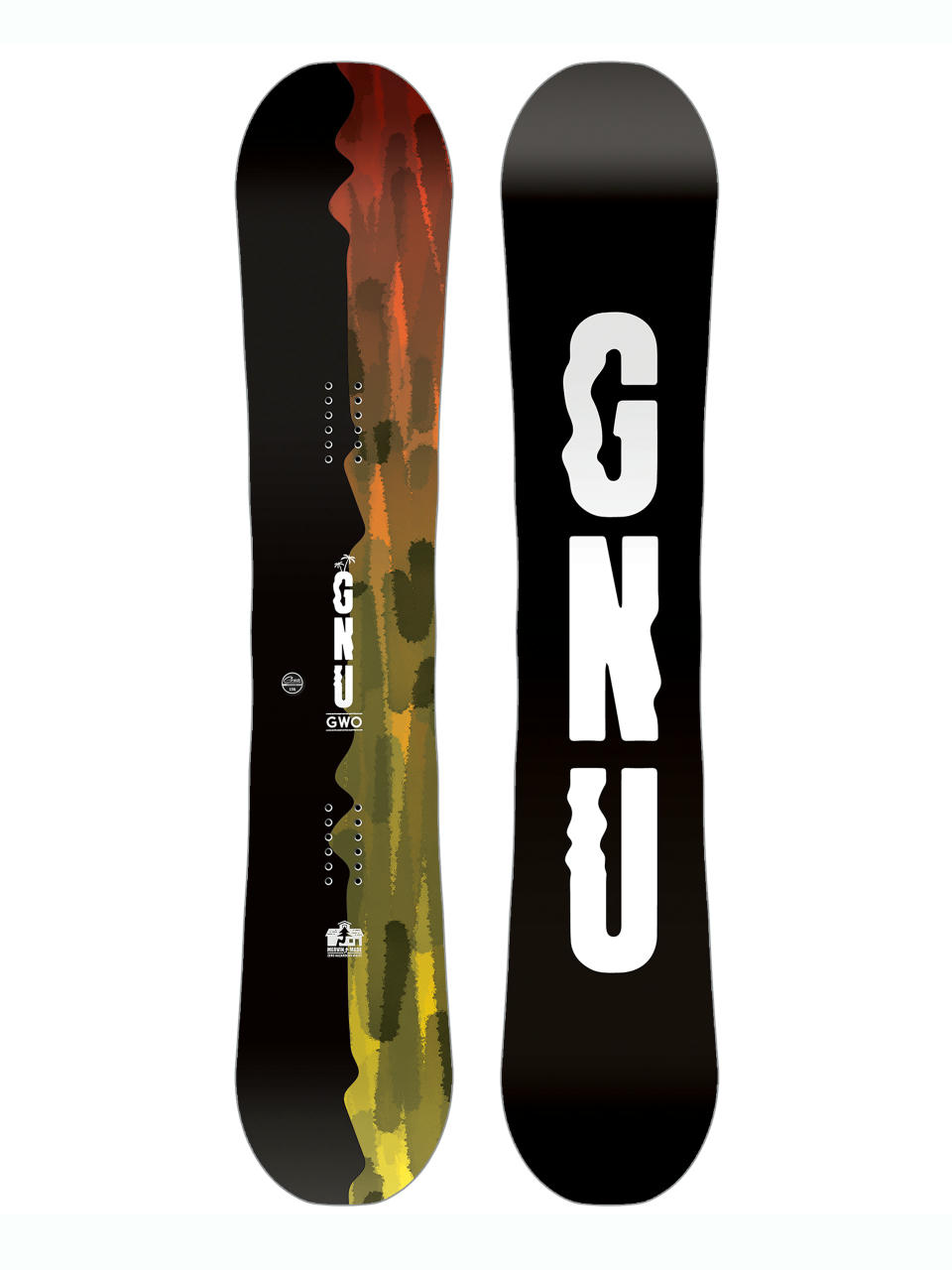 Мъжка Сноуборд Gnu Gwo (black)