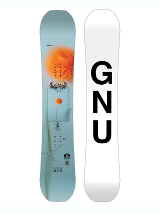 Сноуборд Gnu Gloss Wmn (white)